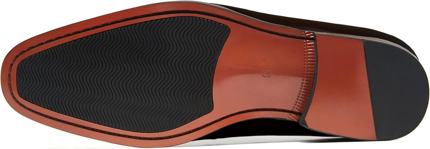 FRASOICUS Mens Dress Shoes Slip-on Loafers Leather Shoes for Men