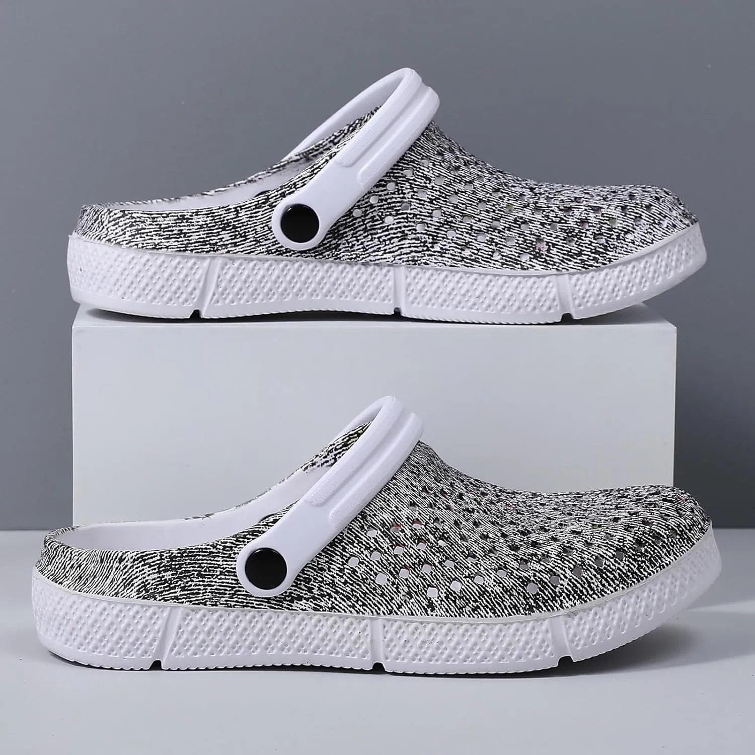 Garden Clogs for Women, Women's Slip On Garden Shoes Pool Beach Shower Slides Indoor Outdoor Walking Slippers