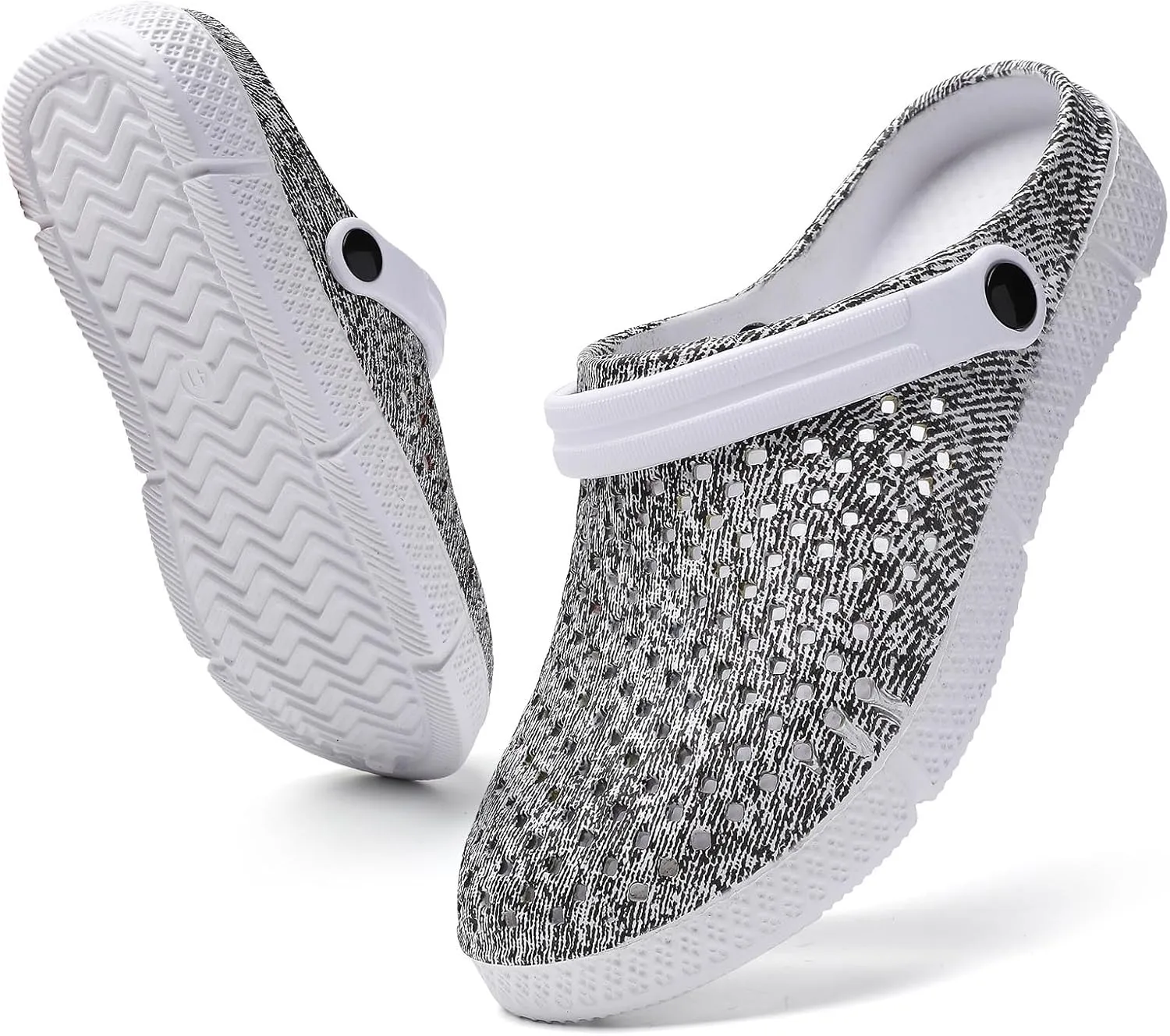 Garden Clogs for Women, Women's Slip On Garden Shoes Pool Beach Shower Slides Indoor Outdoor Walking Slippers