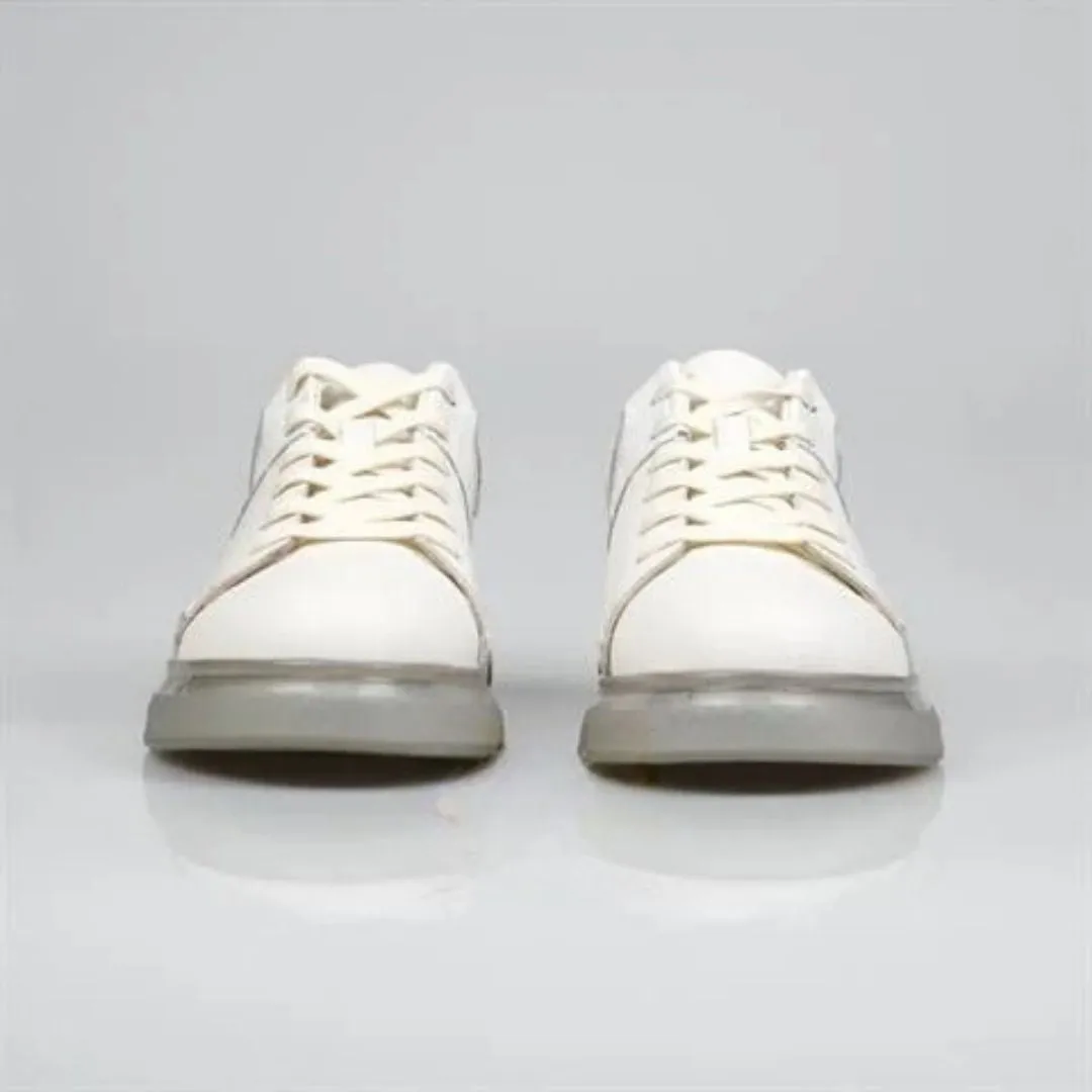Genuine Leather White Sneaker TG-301 SCB-873