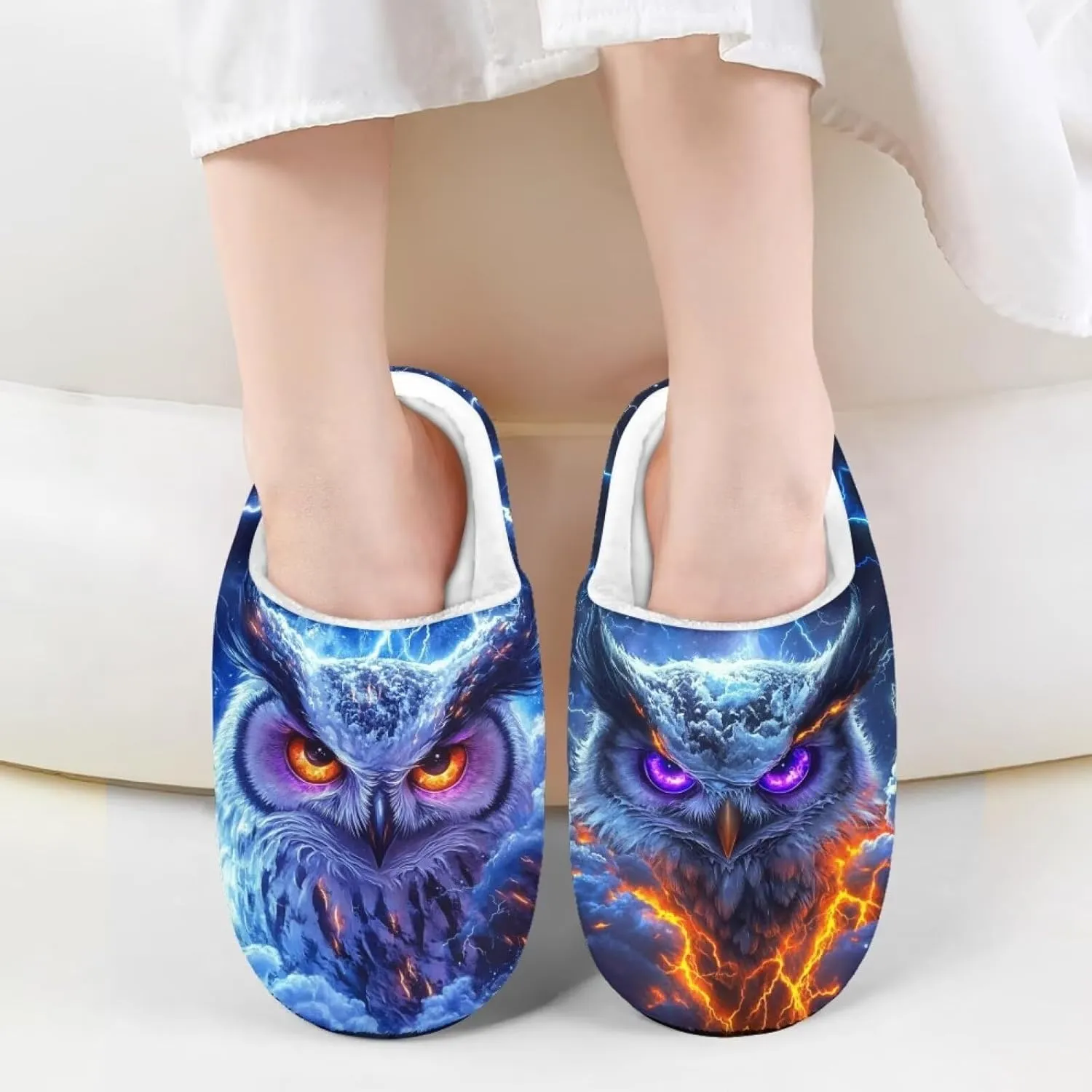 Girls Slippers Size 9-15 Kids Winter Warm Cotton Slipper Indoor Bedroom Home Slipper