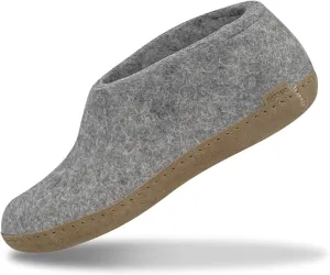 Glerups 100% Gotland Sheep Wool Boot Slipper with leather sole - Unisex