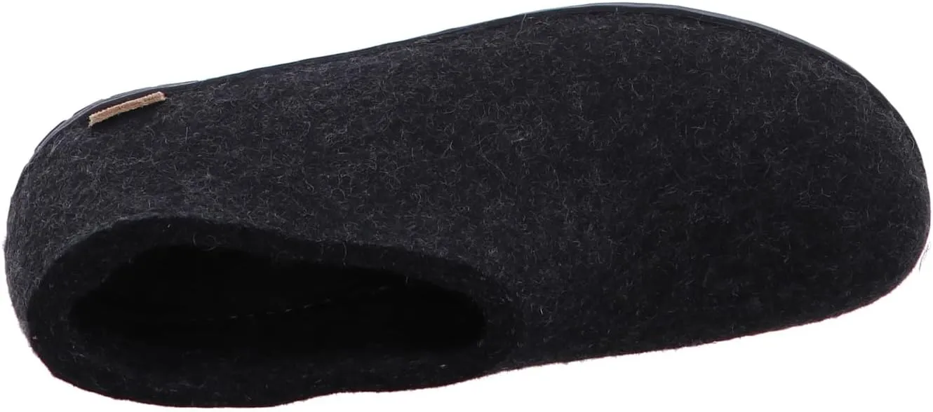 Glerups 100% Gotland Sheep Wool Shoe Slipper with rubber sole - Unisex