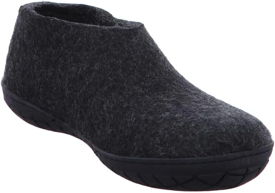 Glerups 100% Gotland Sheep Wool Shoe Slipper with rubber sole - Unisex