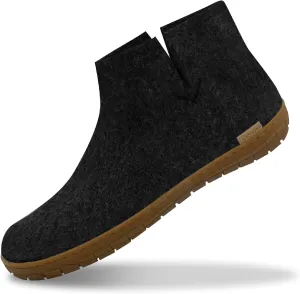 Glerups Wool Unise Charcoal/Honey - EU 41 - Women's 10 / Men's 8-8.5 US Medium