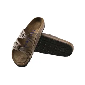 Granada Soft Footbed (Oiled Leather) - Tobacco Brown.