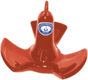 GREENFIELD 516-RD Vinyl Coated River Anchor - Red, 16 lb.