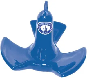 GREENFIELD 530-R Vinyl Coated River Anchor - Royal Blue, 30 lb., 8.75" x 13.5"