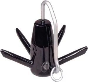Greenfield - Original Richter Anchor, High Performance Coated Spike Boat Anchor for All Conditions- Sand, Mud, Rocks, Rivers, and Lakes. Multiple