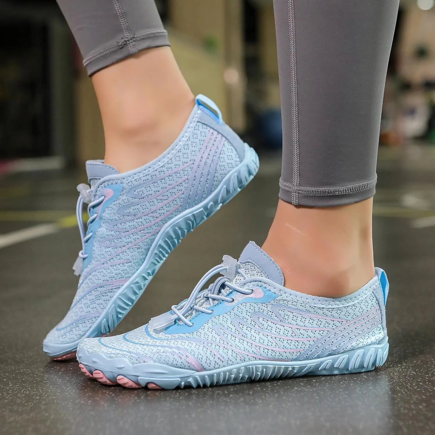 Grounded Footwear, Grounding Shoes with Copper for Women Men, Quick Dry Hiking Sneakers, Breathable Soft Trail Running Shoes for Both Genders