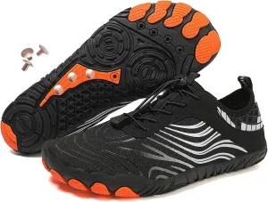 Grounding Shoes with Copper, Hike Barefoot for Women Men, Breathable Non-Slip Grounded Barefoot Footwear, Wide Toe Water Shoes for Hiking