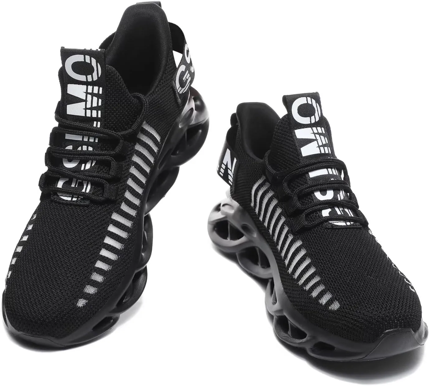 GSLMOLN Men's Slip on Breathable Walking Shoes Ultra Lightweight Casual Sport Gym Fashion Sneakers