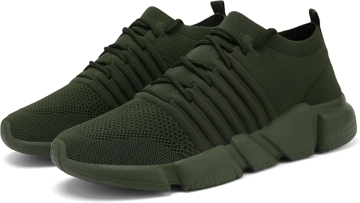GSLMOLN Mens Womens Fashion Sneakers Unisex Slip on Ultra-Sock Knit Soft Sole Breathable Lightweight Casual Walking Shoes