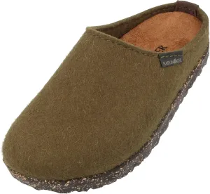 HAFLINGER Manhattan Felt Clog Wool Slipper Unisex