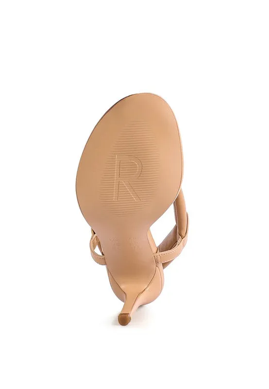 Halo High Heeled Thong Sandals