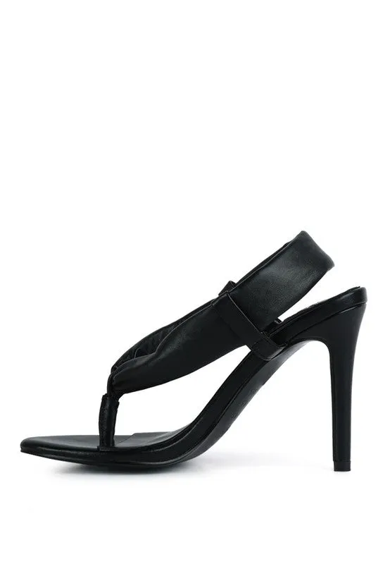 Halo High Heeled Thong Sandals