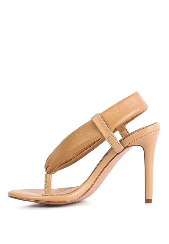 Halo High Heeled Thong Sandals