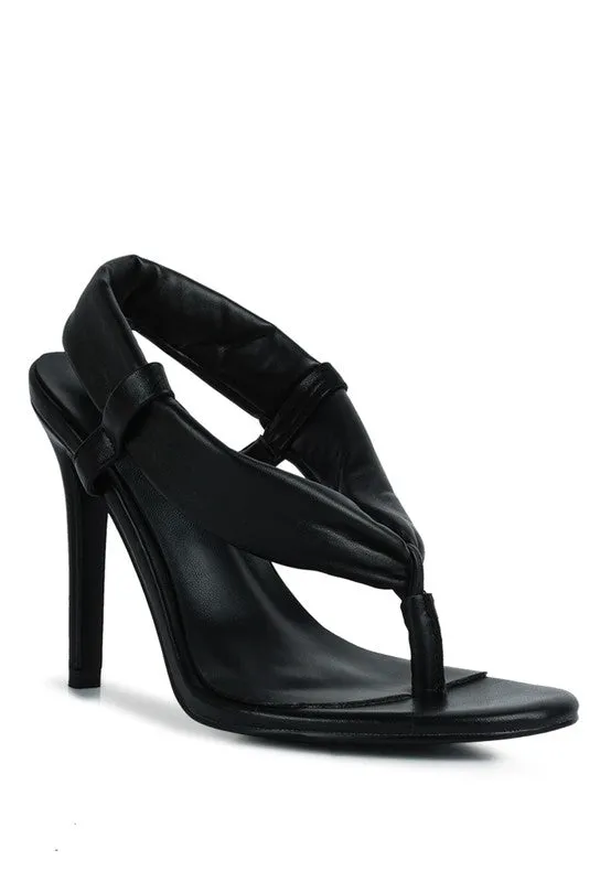 Halo High Heeled Thong Sandals
