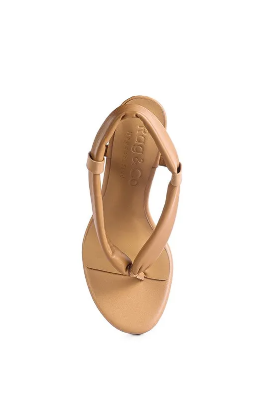 Halo High Heeled Thong Sandals