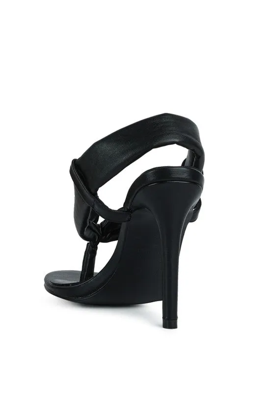 Halo High Heeled Thong Sandals