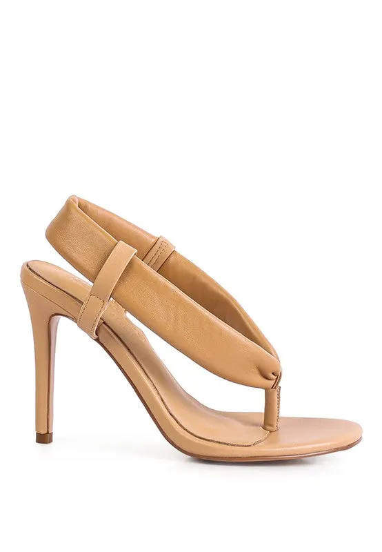Halo High Heeled Thong Sandals