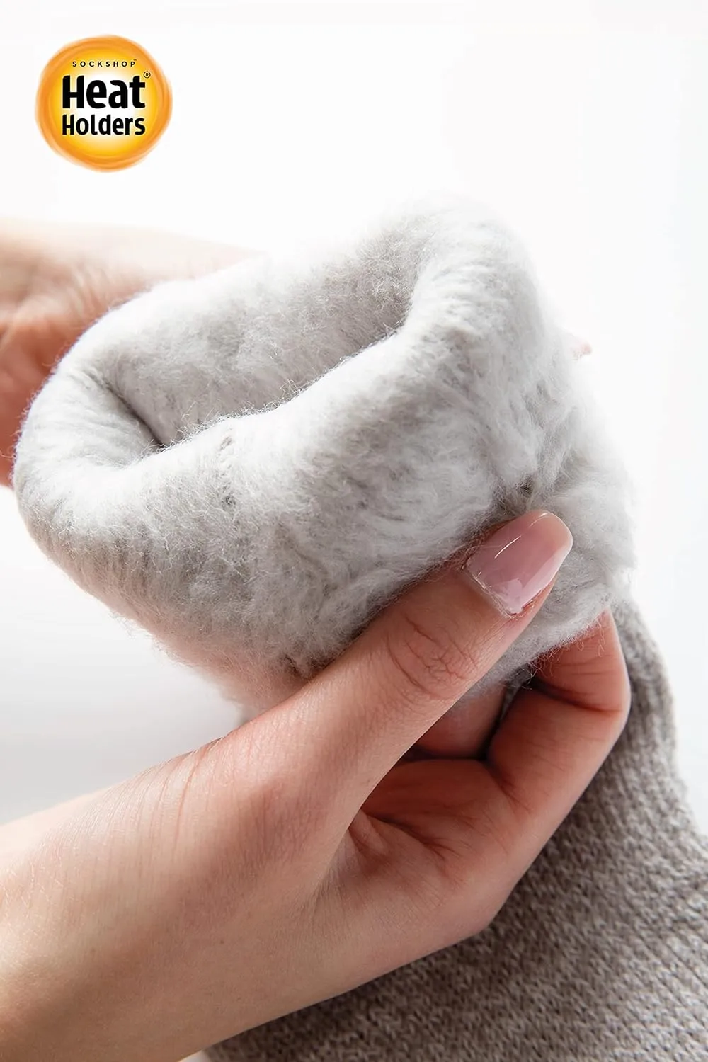 HEAT HOLDERS Womens Lounge Cosy Socks Thermal Comfy Winter Bed Slipper Socks