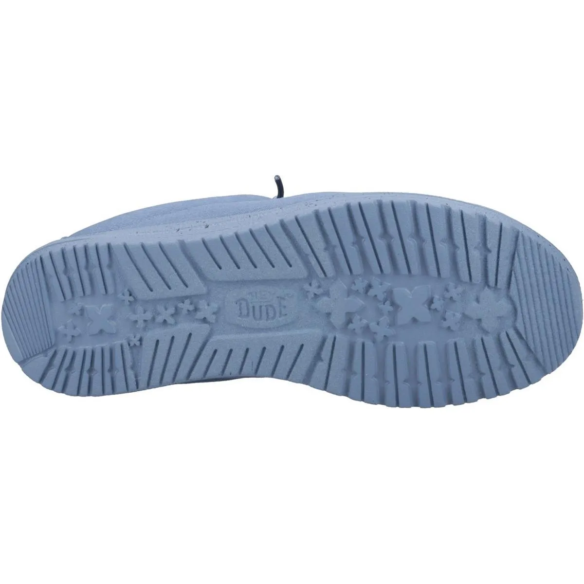 HEYDUDE Wally Slip Canvas Mule Elemental Blue