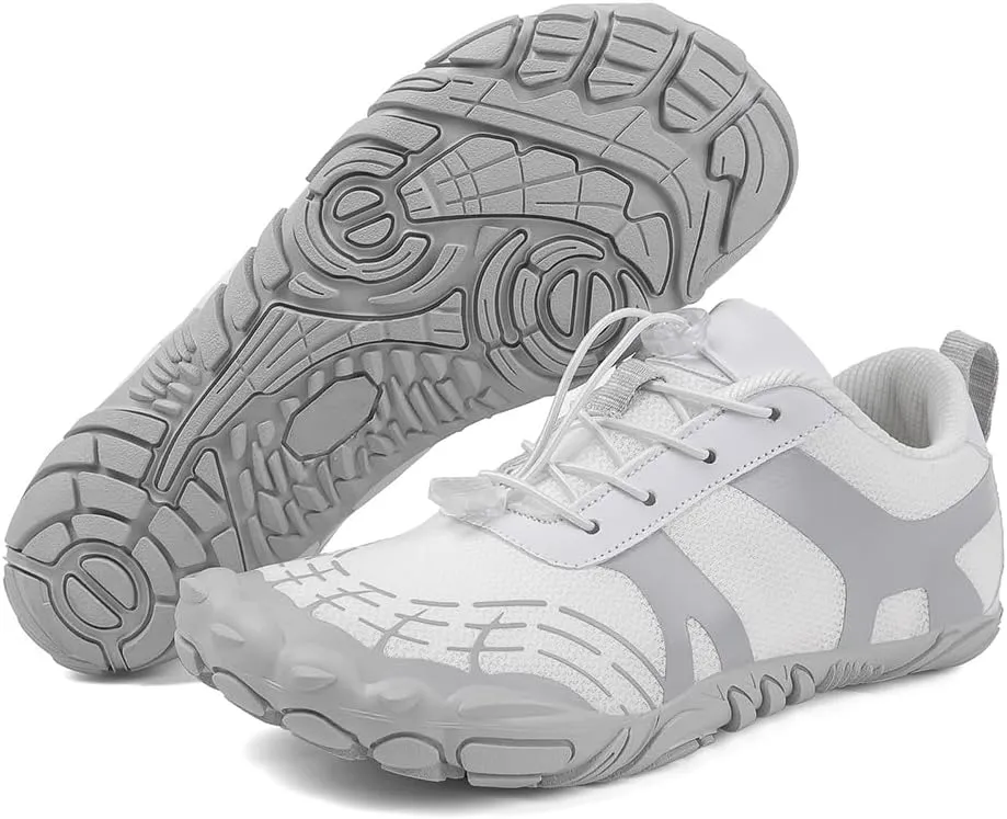 HiGropcore Barefoot Trail Running Shoes | Womens Mens Wide Toe Box Zero Drop Minimalist Slip on Shoes | Hike Barefoot Outdoor Shoes