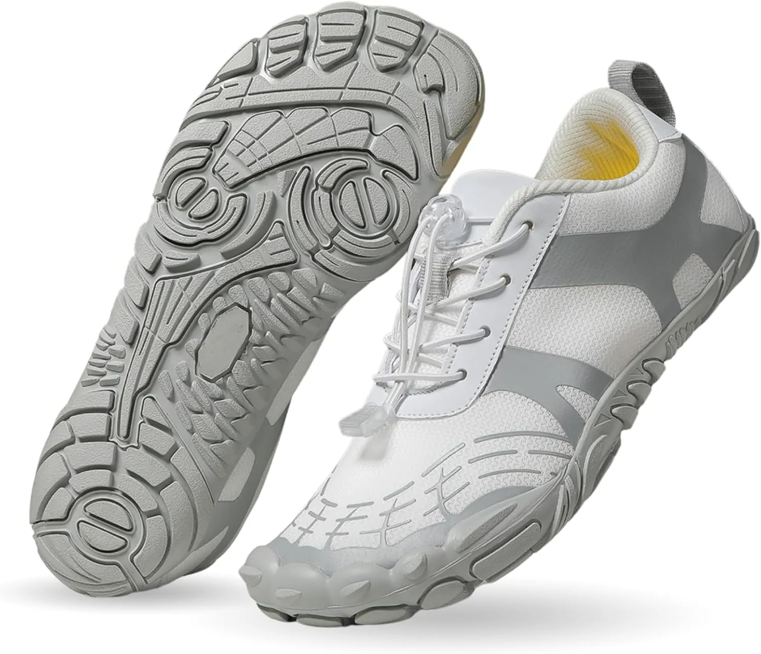 HiGropcore Barefoot Trail Running Shoes | Womens Mens Wide Toe Box Zero Drop Minimalist Slip on Shoes | Hike Barefoot Outdoor Shoes