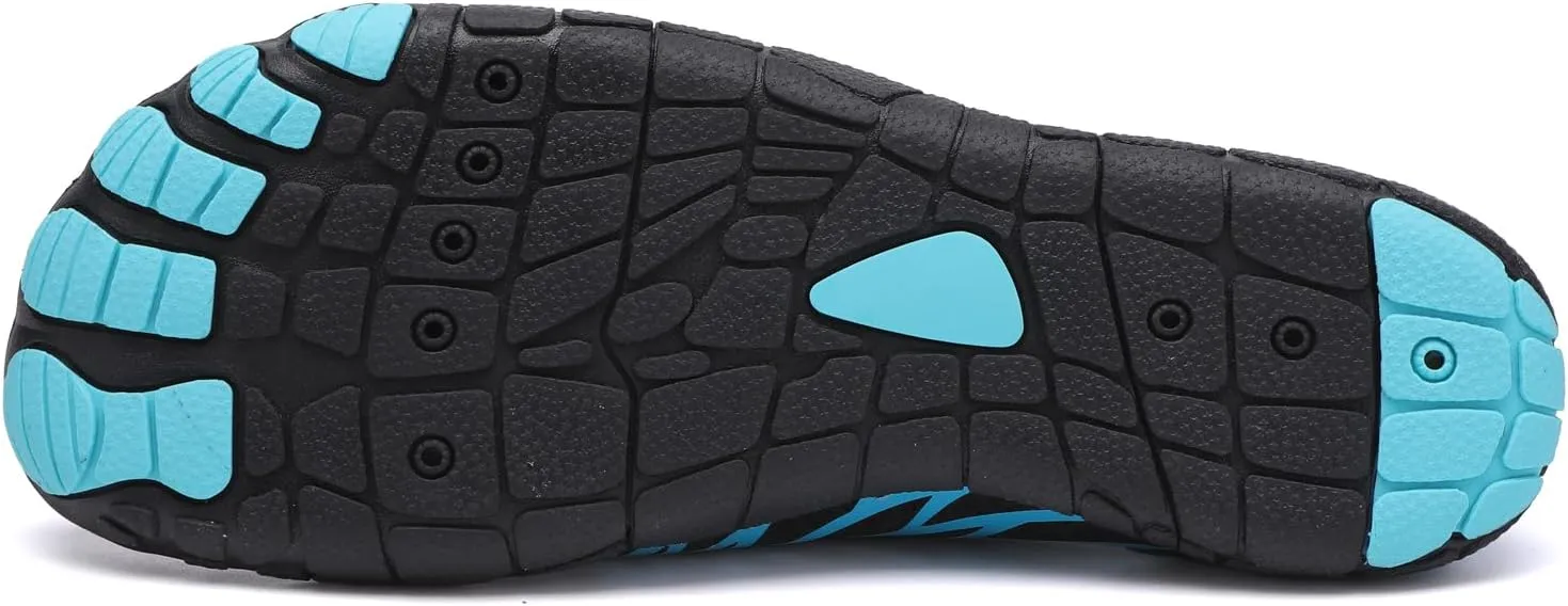 Hike Barefoot Trail Running Shoes - Wide Toe Box Minimalist Athletic Shoes for Women & Men Breathable Quick-Dry Non-Slip Hiking Footwear