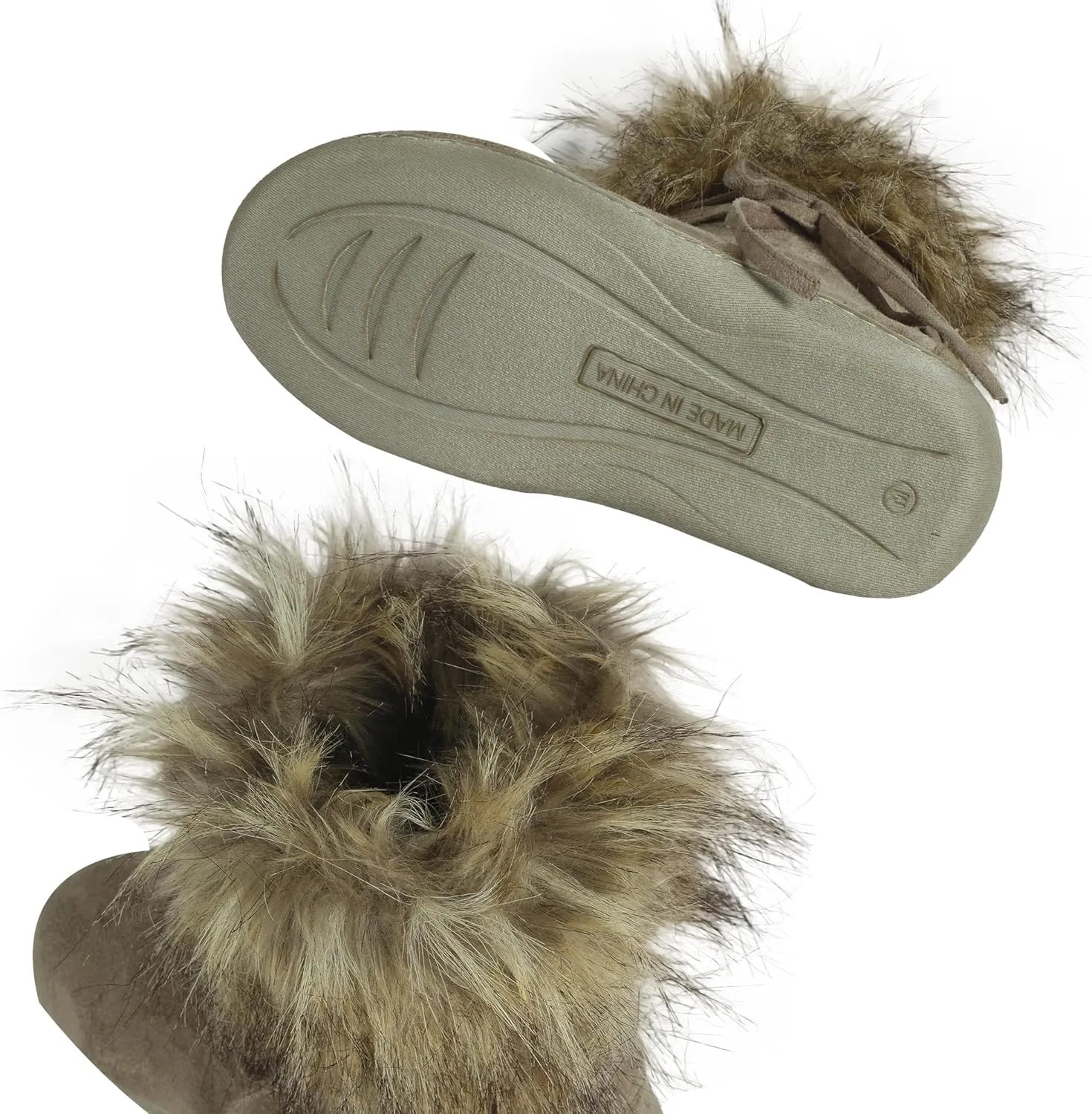 Home Slipper Women's Winter Warm Memory Foam Indoor House Slippers Boots