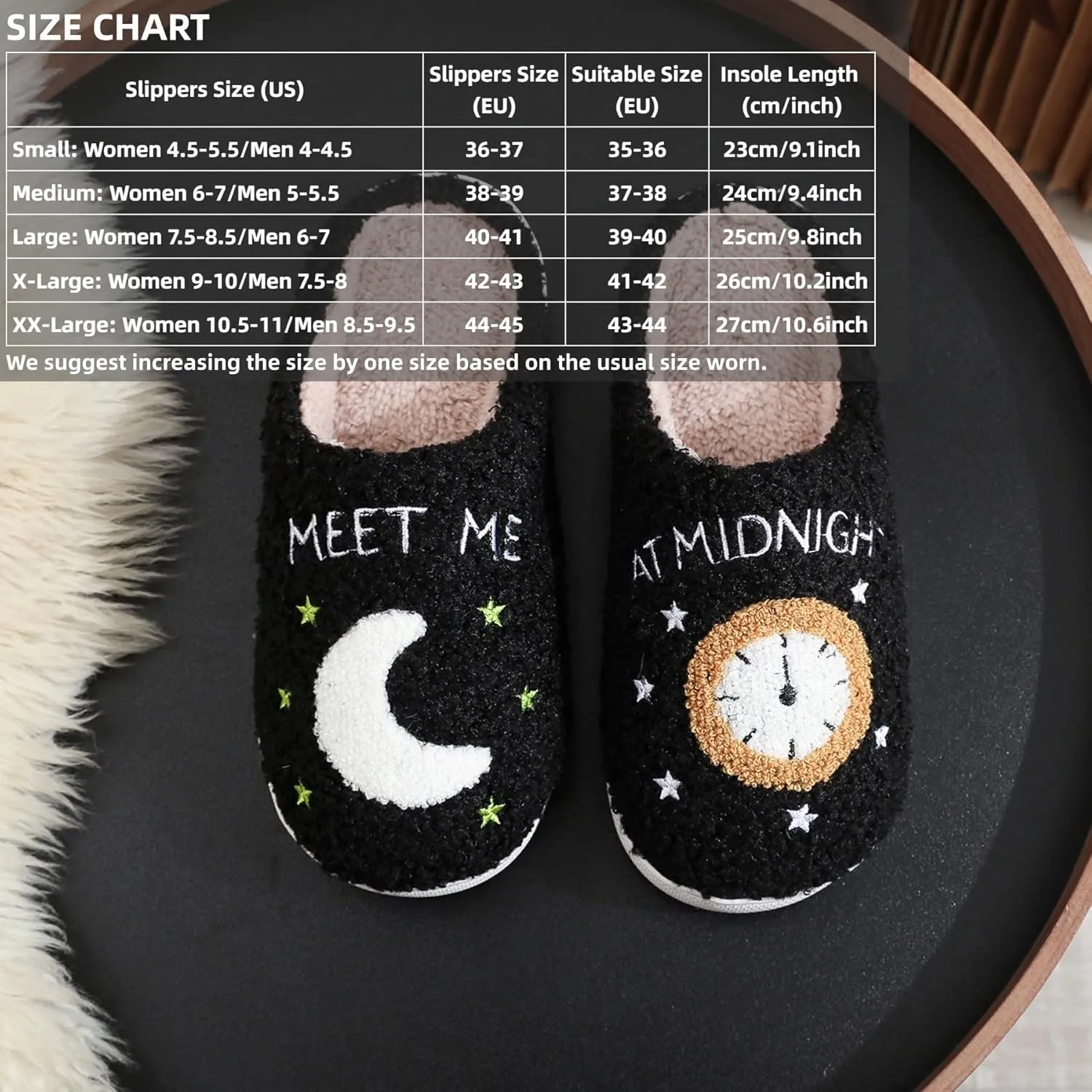 Home Slippers Winter Warm Plush Slippers Comfy Slippers for Women Men Indoor House Fluffy Couple Slippers Soft Cozy Non-Slip Sole Shoes Bedroom Slippers Fuzzy Moon Slippers