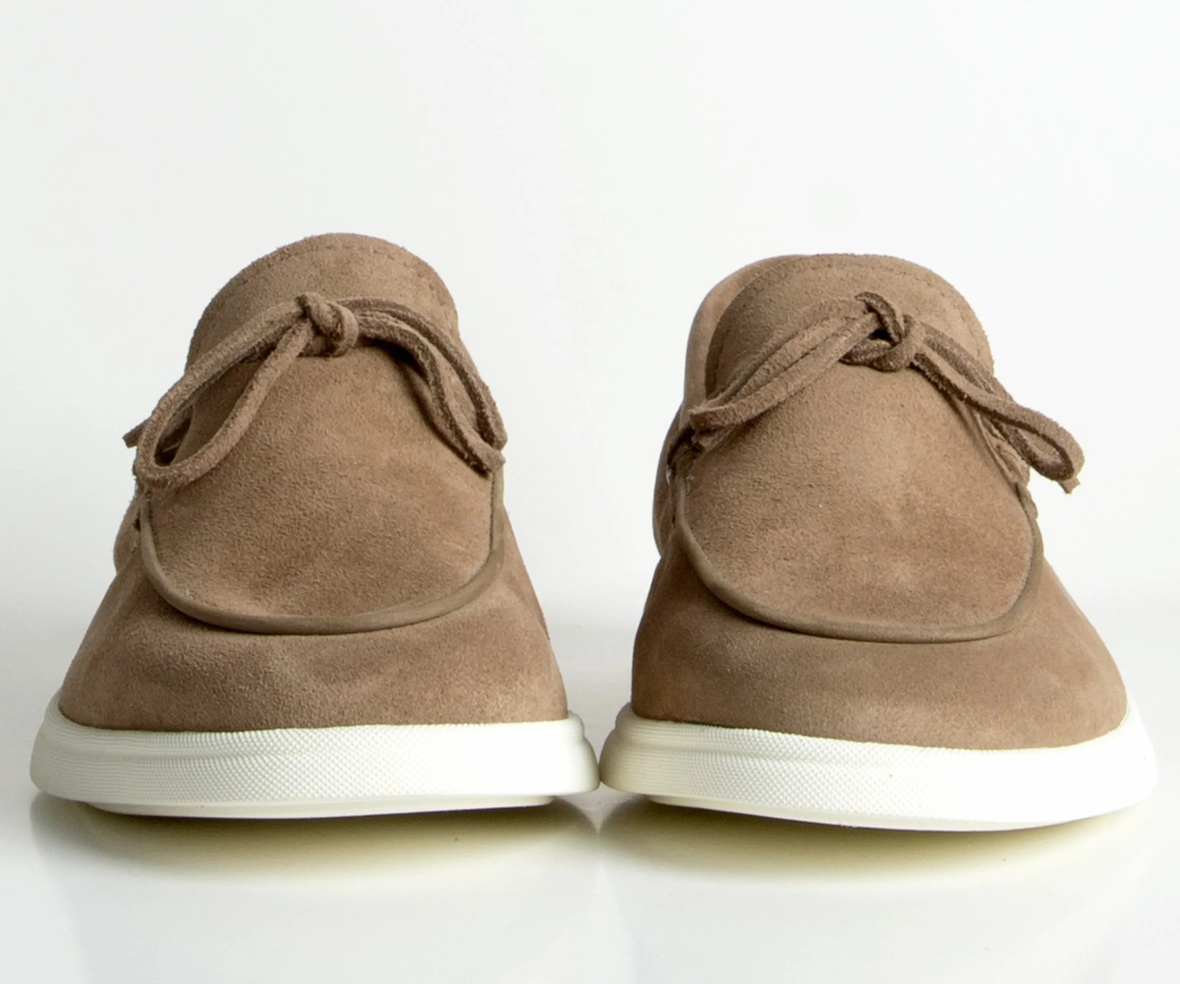 HUGO BOSS Sienne Mocc sdrb Suede Boat Shoe Beige