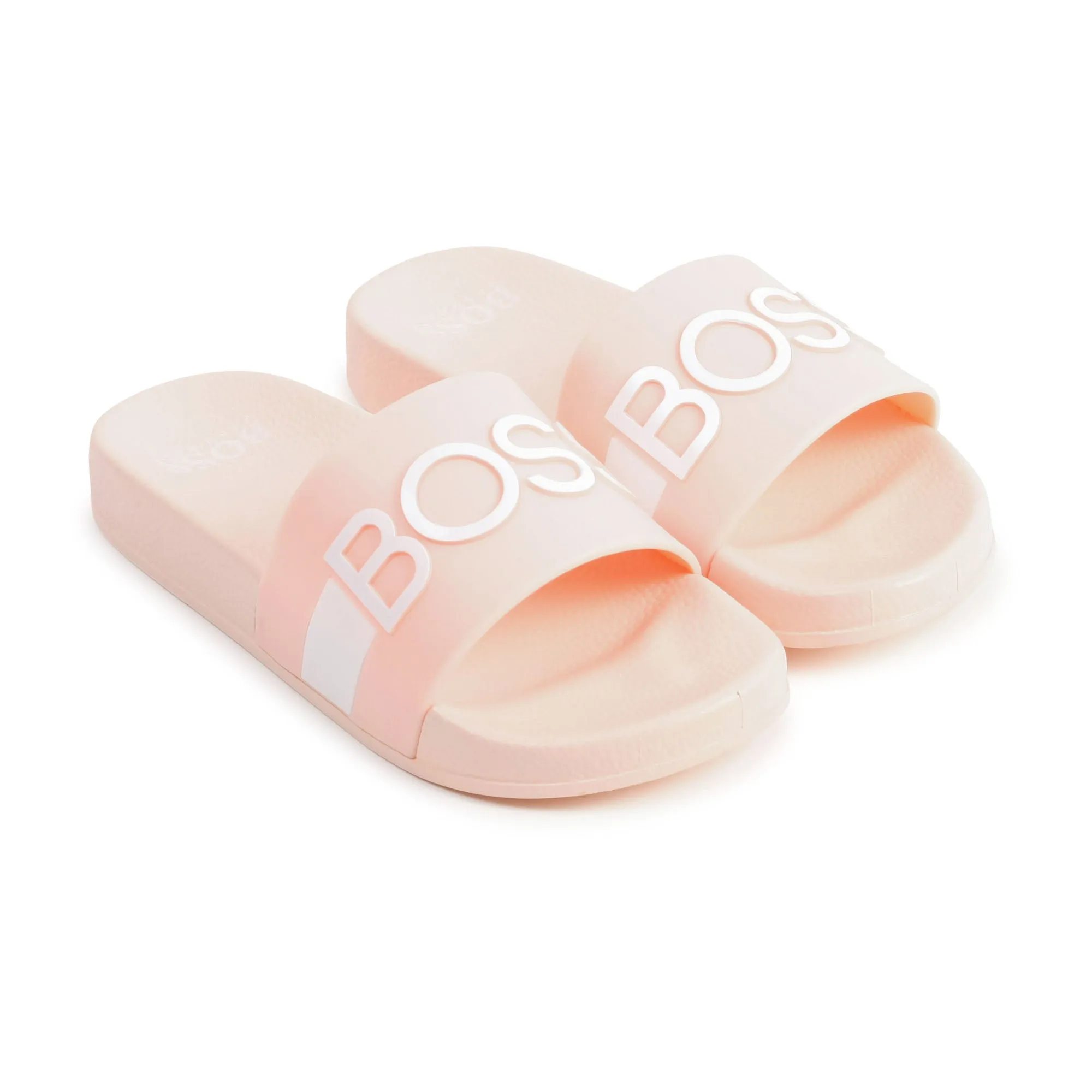 Hugo Boss Soft Pink Logo Slide