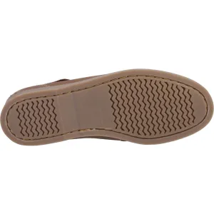 Hush Puppies Isabel Leather Women's Tan Boat Shoes