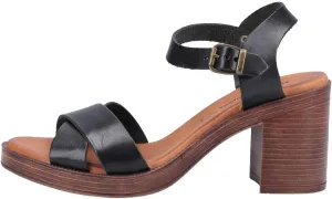 Hush Puppies Women's Ankle-Strap Heeled Sandal