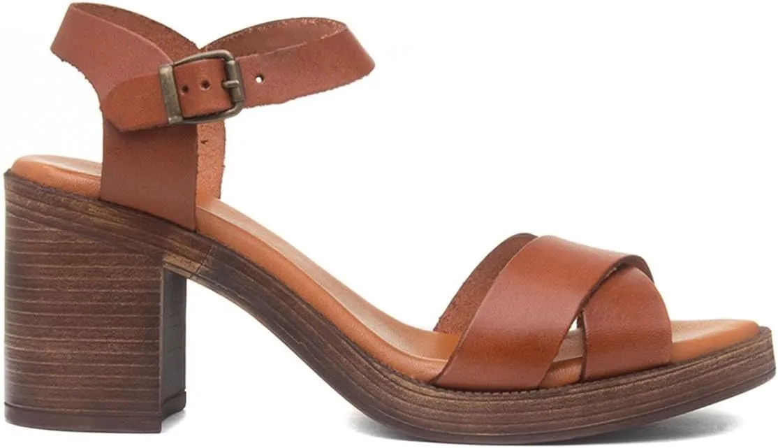 Hush Puppies Women's Ankle-Strap Heeled Sandal