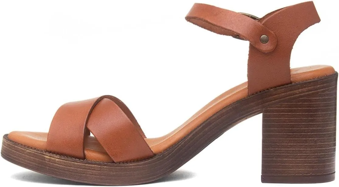 Hush Puppies Women's Ankle-Strap Heeled Sandal