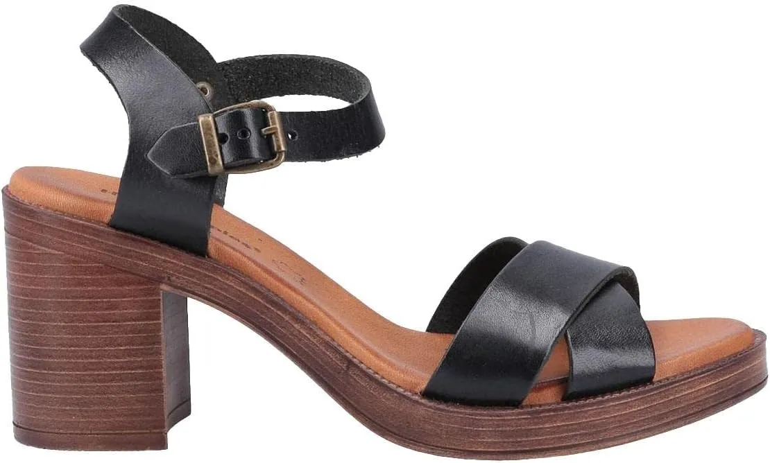 Hush Puppies Women's Ankle-Strap Heeled Sandal