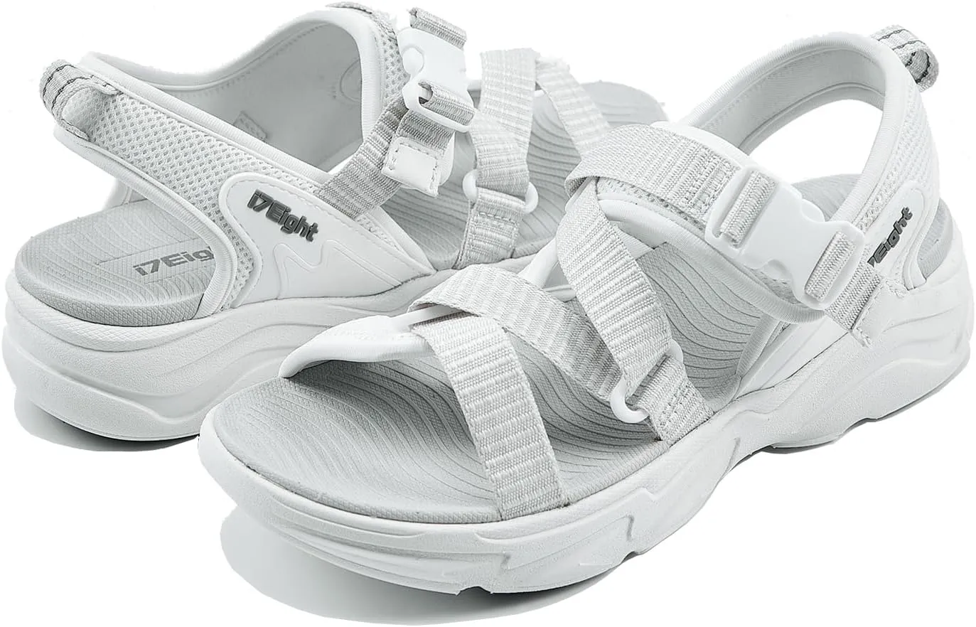i78 Women’s Sandals LightWeight Comfort Soft Cushioning Footbed Sports Athletic Casual for Outdoor Walking Hiking