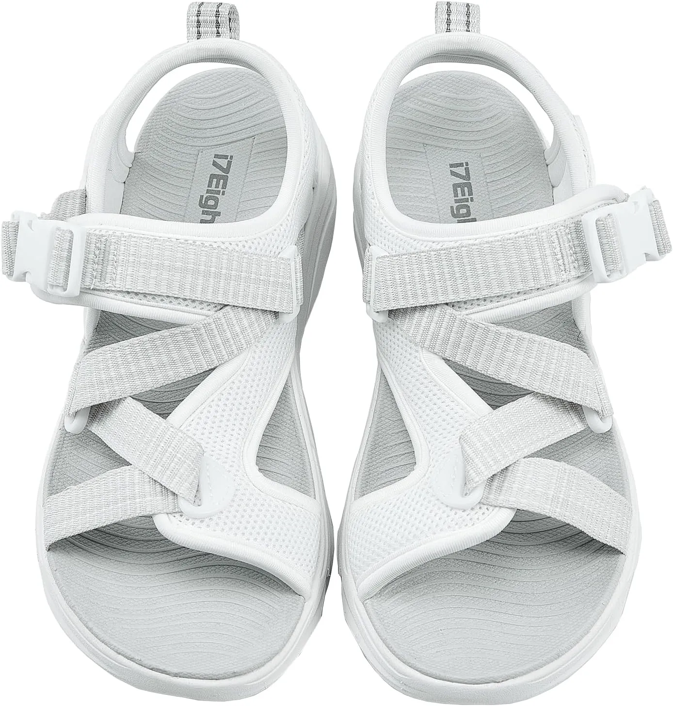 i78 Women’s Sandals LightWeight Comfort Soft Cushioning Footbed Sports Athletic Casual for Outdoor Walking Hiking