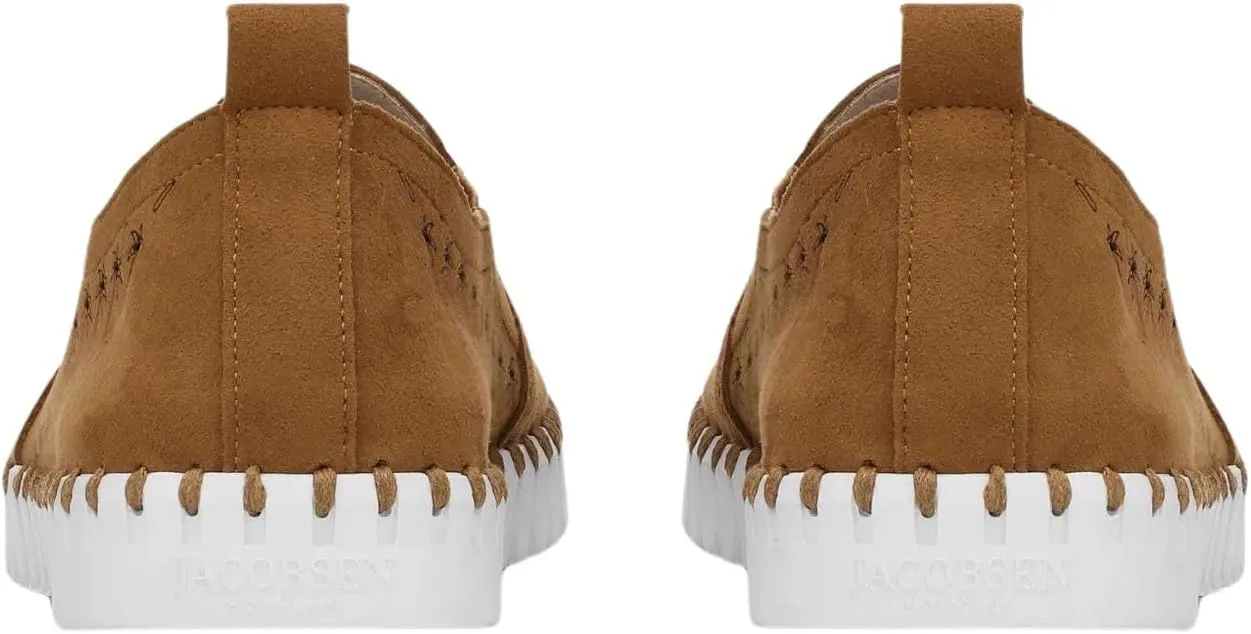 Ilse Jacobsen HORNBAEK Men's TulipU0006 Palm Tree Slip-On | Boat Shoe