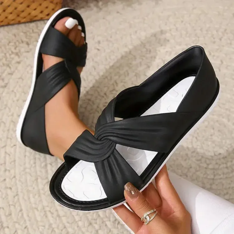 Imara | Bow Tie Slip-On Sandal