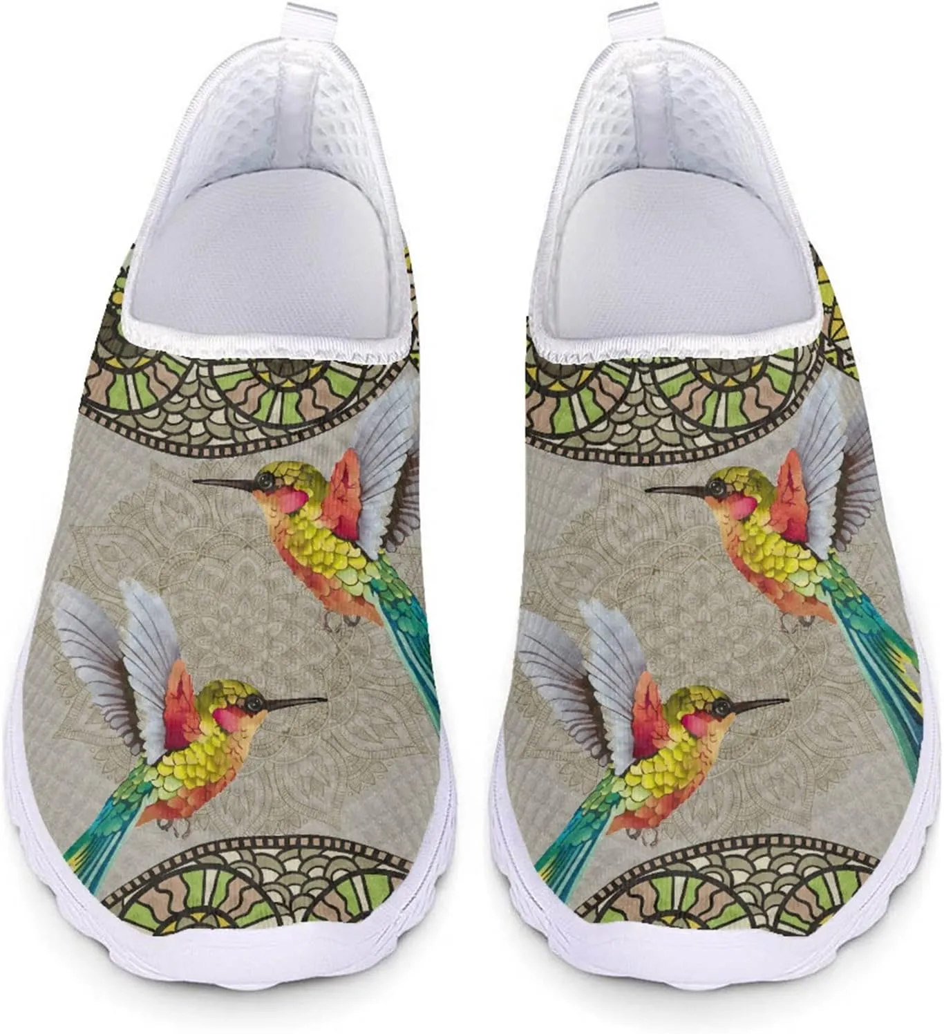INSTANTARTS Womens Walk Shoes Slip-on Athletic Hiking Running Shoes Outdoor Sport Sneakers