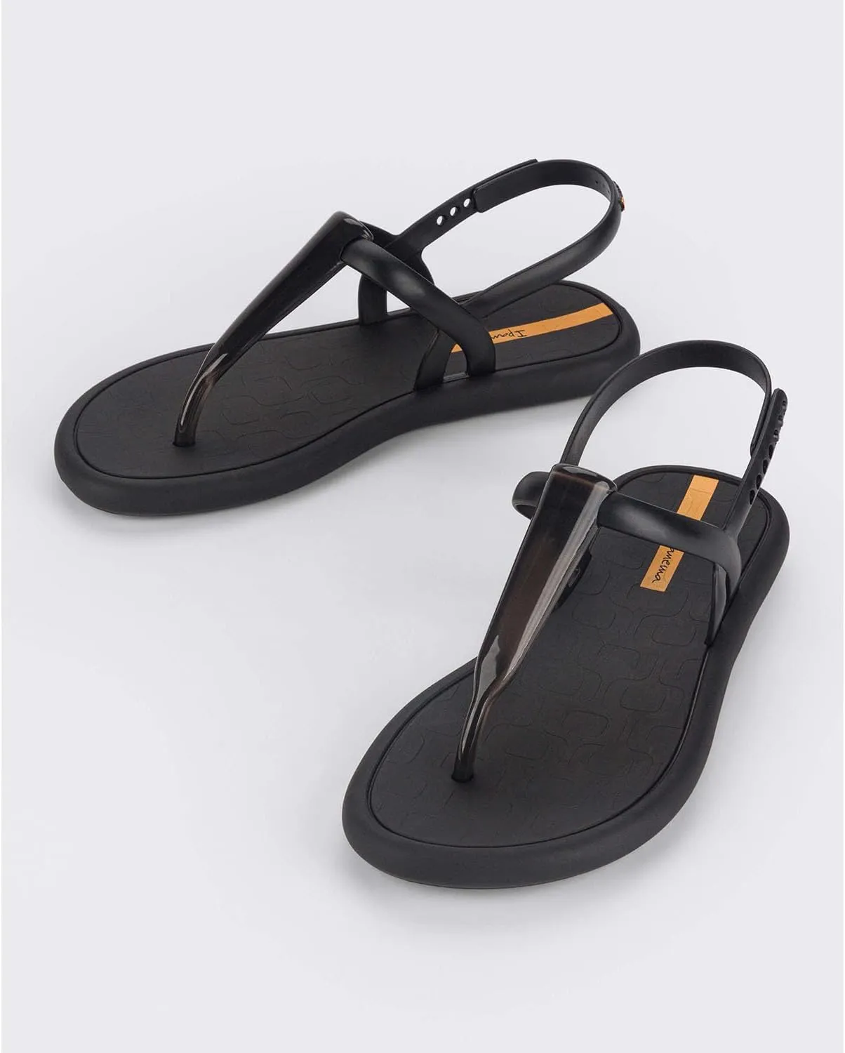 Ipanema Glossy Womens Sandals - Thong Sandals for Women, Womens Sandal, Comfy Sandals, Flat Sandals for Women Jelly Sandals, Adjustable Back Strap, Water Resistant