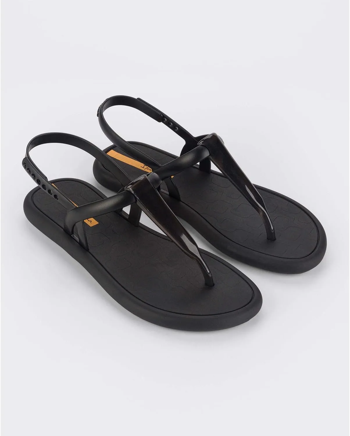 Ipanema Glossy Womens Sandals - Thong Sandals for Women, Womens Sandal, Comfy Sandals, Flat Sandals for Women Jelly Sandals, Adjustable Back Strap, Water Resistant