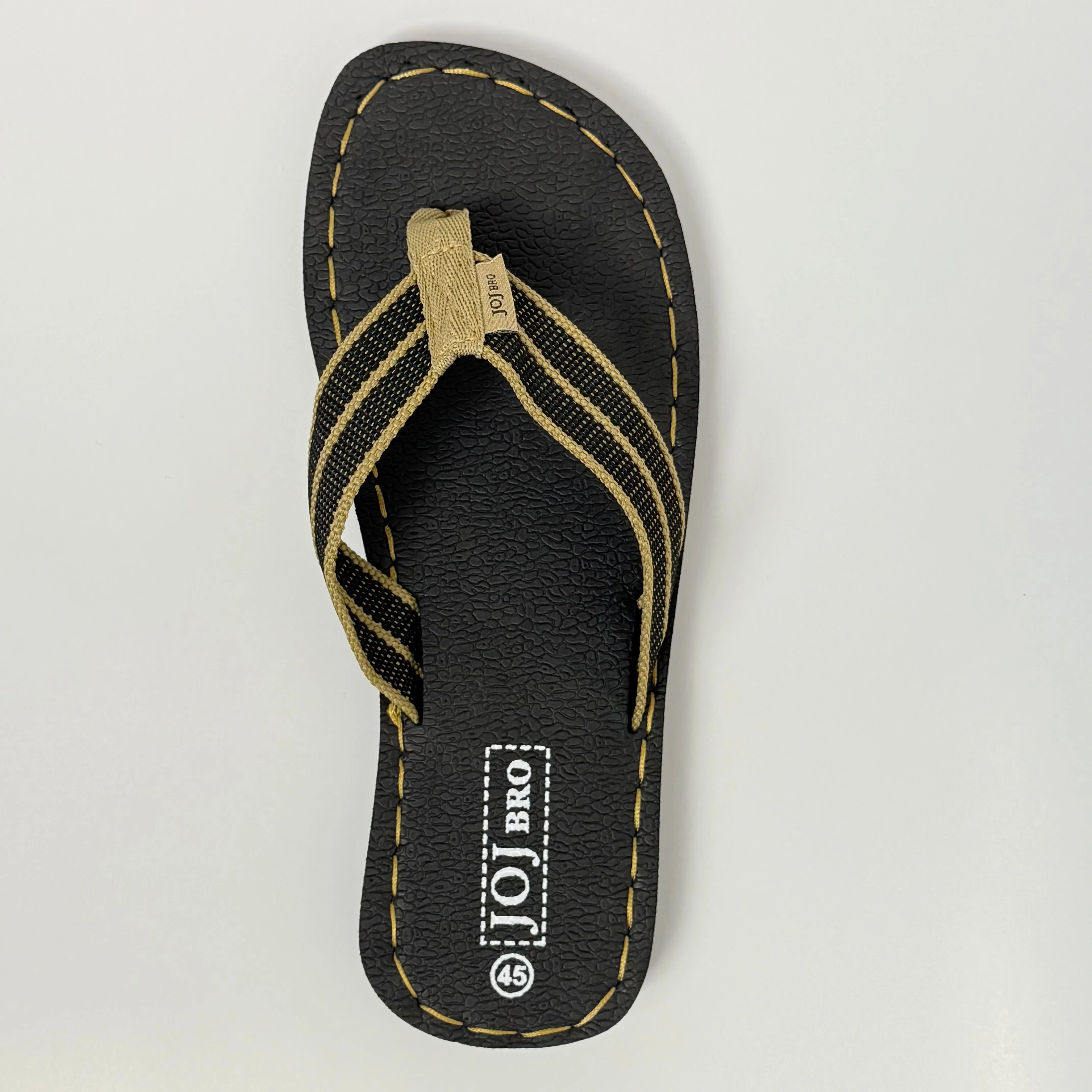 j201 Makly Striped Thong Sandal Flip Flop