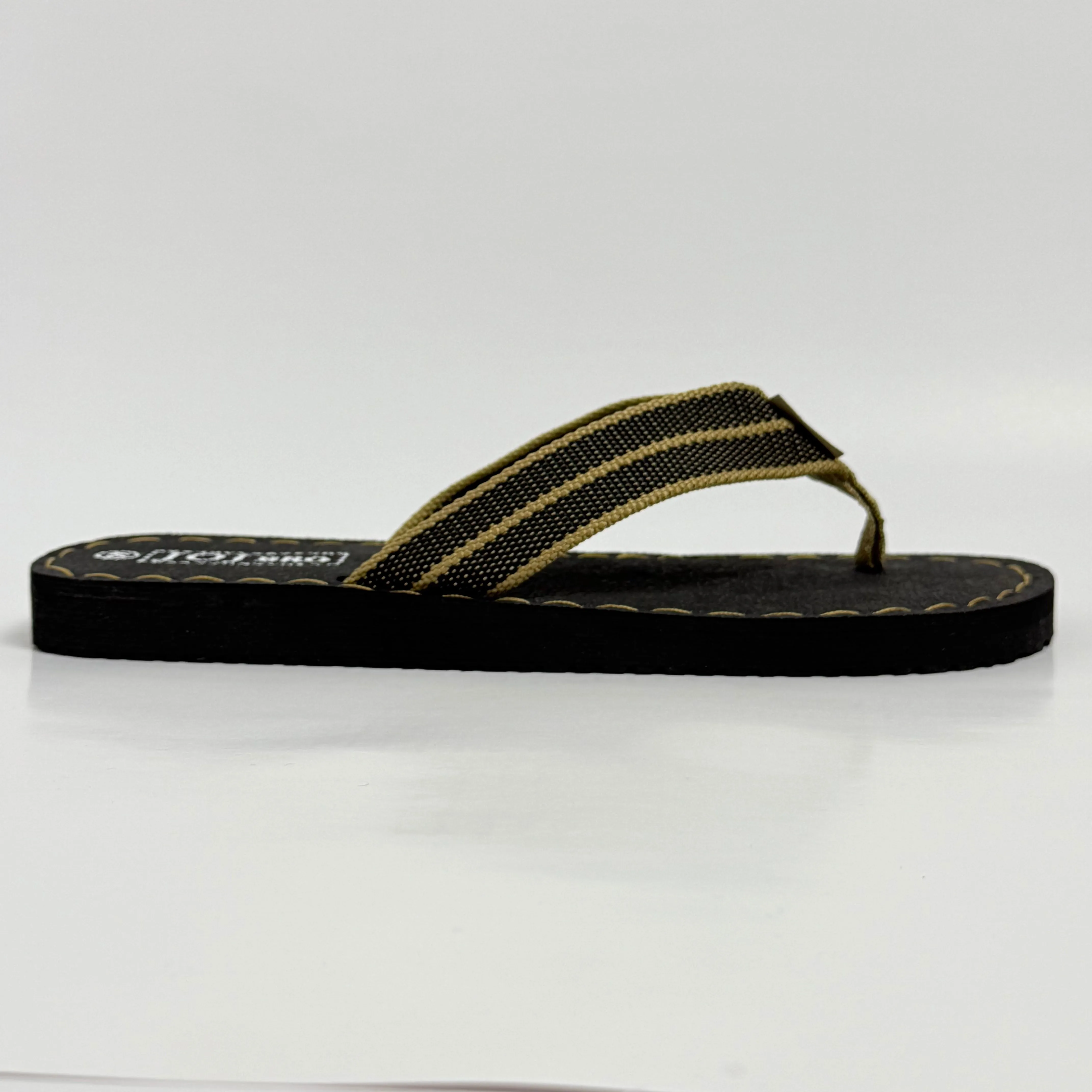 j201 Makly Striped Thong Sandal Flip Flop