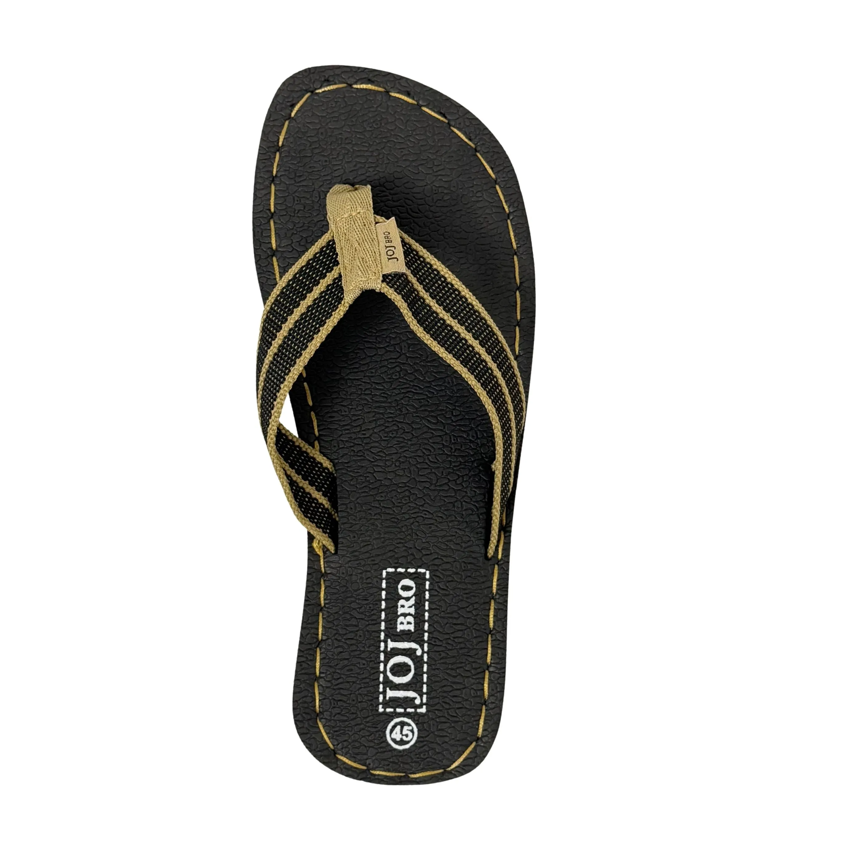 j201 Makly Striped Thong Sandal Flip Flop