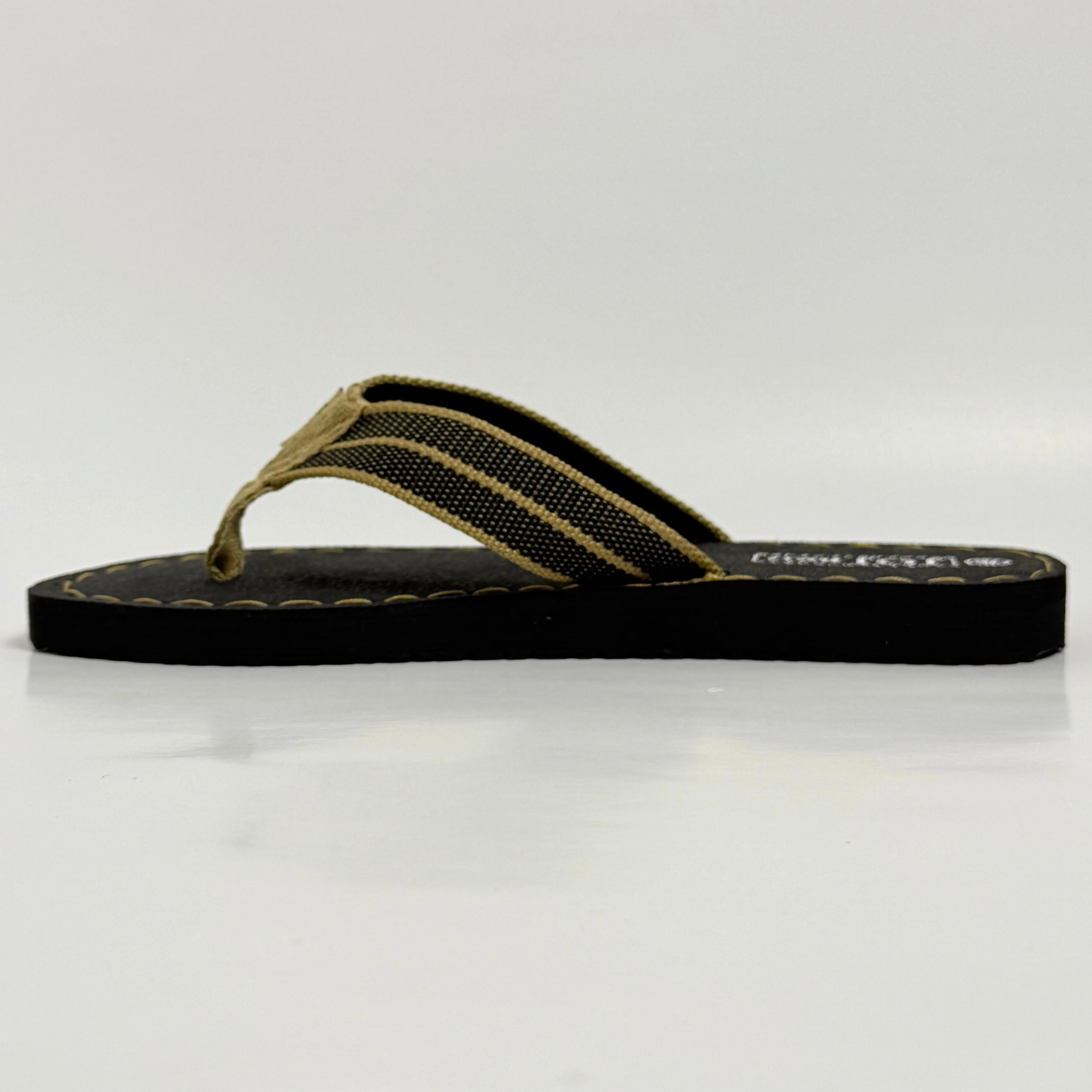 j201 Makly Striped Thong Sandal Flip Flop